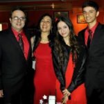 Hira Ashar with her family