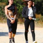 Justin Bieber With His Ex-Girlfriend Audreyana Michelle