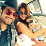 Keerti Kelkar with her husband and daughter