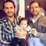 Matt Hardy With His Brother Jeff Hardy