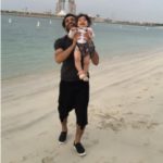 Mohamed Salah with His Daughter
