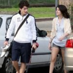 Nick Jonas with Selena Gomez