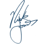 Nick Jonas's Signature