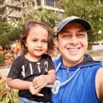 Rakesh Kukreti with his son