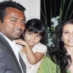 Rhea Pillai With Her Ex-Boyfriend Leandar Paes And Daughter