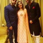Rohan Khurana with his mother and brother Hrudhay Khurana