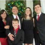 Ronny Jackson With His Chidren And Wife