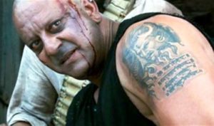 Sanjay Dutt Tattoo On Upper Arm Left Shoulder