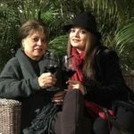 Sheeba Akashdeep with her mother