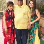 Sheeba Akashdeep with her parents