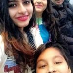 Tamanna Arora with her parents and brother