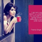 Teena Singh in Nescafe Print