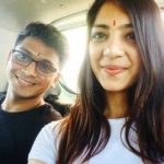 Yogita Bihani with her brother Lalit Bihani