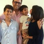 Sanjeev Seth With His Family