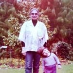 Arhhan Singh childhood photo with his mother