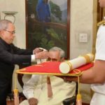 Atal Bihari Vajpayee With Bharat Ratna