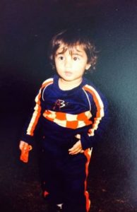 Avinash Tiwary's childhood picture
