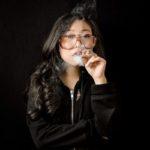 Awkwafina smoking