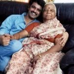 Cheran with his mother Kamala