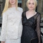 Dakota Fanning (Right) with her sister Elle