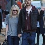 Dakota Fanning with Jamie Strachan