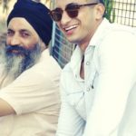 Gurmeet Rehal with his father