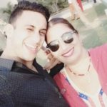 Gurmeet Rehal with his mother