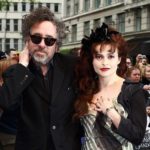 Helena Bonham Carter with Tim Burton