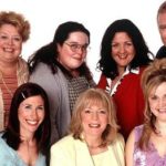 James Corden (at lower left part) in FAT FRIENDS