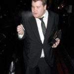 James Corden smoking
