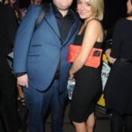James Corden with Sheridan Smith