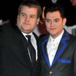 James Corden with his collegue Mathew Horne