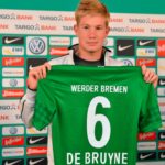 Kevin de Bruyne playing for Werder Bremen