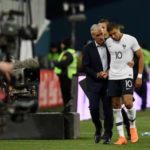Kylian Mbappé With His Coach Didier Deschamps