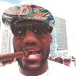 LeBron James smoking Cigar