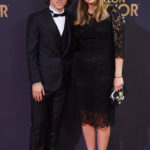 Luka Modric with his wife Vanja Bosnic