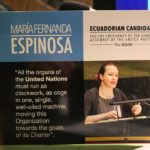 María Fernanda Espinosa For The Presidency Of The United Nations General Assembly