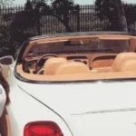 Mia Khalifa out of her car
