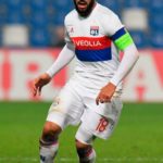 Nabil Fekir with his Captain's Armband for Olympique Lyon