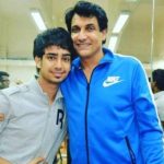 Naveen Sharma with Shiamak Davar