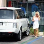 Pamela Anderson's Range Rover
