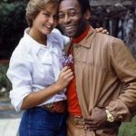 Pele with his ex-girlfriend Xuxa