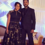 Ramya Nsk with her husband