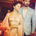 Abhinav Shukla with his wife Rubina Dilaik