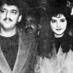 Sajid Nadiadwala with Divya Bharti in the early 1990s