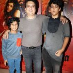 Sajid Nadiadwala with his children