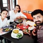 Samrat Reddy with his sisters