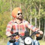 Sandeep Singh On Harley Davidson