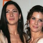 Sandra Bullock with her sister