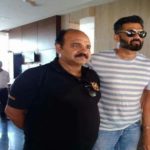 Sanjeev Srivastava with Sunil Shetty
